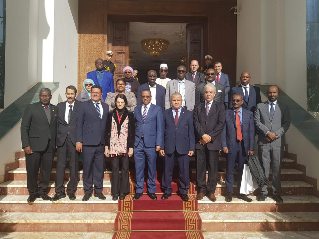 Algeria: Visit of the Presidents of the Supreme and Constitutional Courts, having participated in the “African Judicial Dialogue”, to the headquarters of the CJCA